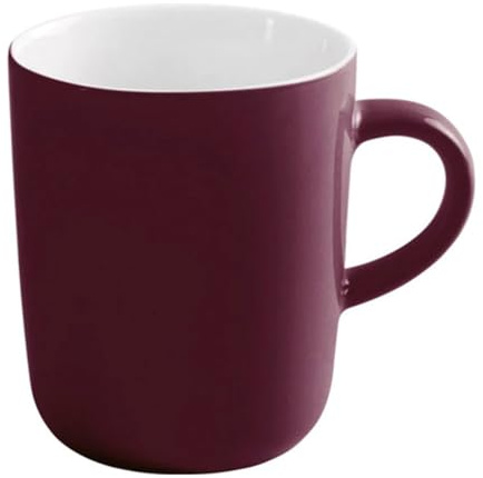 KAHLA 575335A69409C Pronto Colore Becher 0,35 l wild berry|lila Becher mit Henkel aus Porzellan