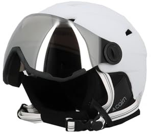 CAIRN - Electron Visor Casque - Blanc Mat - 55/56 - Blanc Mat