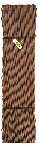 Faura - Mimbre Pelado | SELECCIONE LA MEDIDA| VARIAS MEDIDAS | Mimbre Natural para Cerramientos y Vallas | | 1x5m -