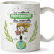 MUGFFINS (Taza en francés) Tazas Originales de café y Desayuno del Profesor para Dar a los Trabajadores Profesionales - El Mejor Profesor del Mundo - Cerámica 350 ml