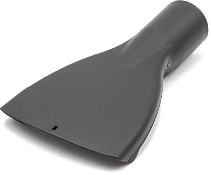 vhbw Boquilla tapizados universal para aspiradoras compatible con Bosch Dirt Devil - Ancho de 10 cm, conexión de tubo de 32 mm, redondo
