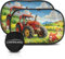 CARAMAZ Sonnenschutz Auto Baby mit UV Schutz, Reach Zertifiziert - Opti-Dark - GSM100+ inkl. Saugnapf - Verdunklung 51x31cm, 2 Stück