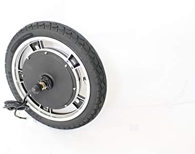 Hallomotor Ebike Electric Bicycle 16 Inch 36V 48V 500W 750W 1000W Front Driving Brushless Gearless Hub Motor Wheel with Inflatable Tyre (48V 750W)