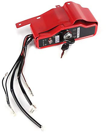 Interruttore di accensione, scatola interruttore di accensione a chiave elettrica con 2 chiavi per motore GX340 GX390