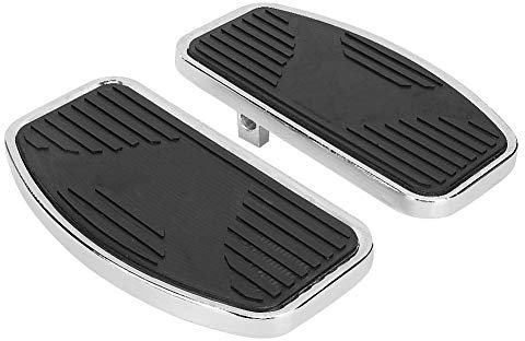 Pédale de moto, Duokon Repose-pieds de plaque de pied de pédale de moto, repose-pieds de moto en fer pour Shadow ACE VT400/750 97-03