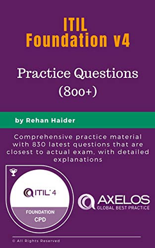 ITIL v4 Foundation Certification: Practice Questions (2024 Updated) (Certification Practice) (English Edition)