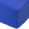 Amago - Spannbetttuch, 50 cm Steg, 100 prozent Baumwolle, 180 x 200 cm - Blau