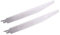 SHOTAY Lames de scie, 2 pièces S1122C Lame de scie Alternative en Acier Inoxydable pour Couper la Viande d'os Bois Outil de Coupe en métal