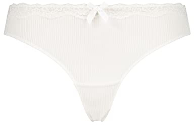 Hunkemöller String Lola, Blanche-neige, XL