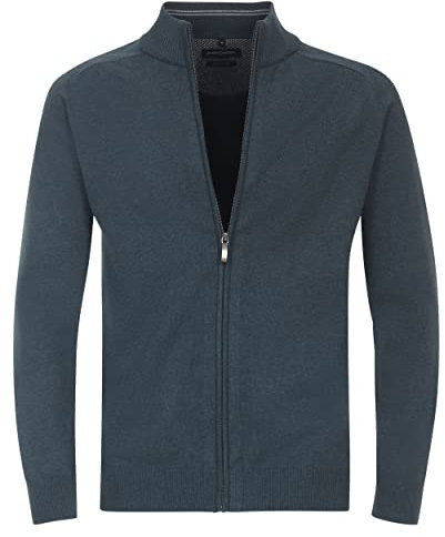 CASAMODA Strickjacke Uni graues Dunkelblau 6XL