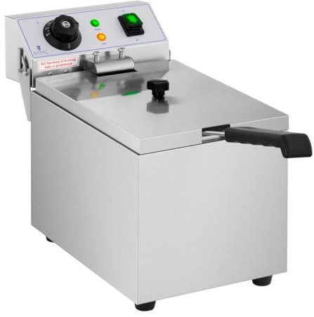 Friggitrice elettrica professionale ristorante 8 litri 230 volt 14_0001796