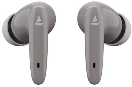 boAt Airdopes 183 in-Ear True Wireless Earbuds with ENx Tech, Beast Mode(Low Latency Upto 60ms) for Gaming, with Mic, ASAP Charge, 20H Playtime, Bluetooth v5.2, IPX4 & IWP(Mercurial Grey)