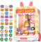 AIQI Candy Crabber, Kinder Greifautomat Süßigkeiten Spender mit 20 Plüschtiere und 10 Miniaturspielzeuge, Party Geburtstag Dispenser Grab Hand Slot Maschine mit Lichtern und Geräuschen für Mädchen