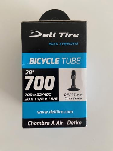Deli Tire Schlauch dv17 28 Zoll 28x1 5/8x1 3/8 37/42-622 45 mm