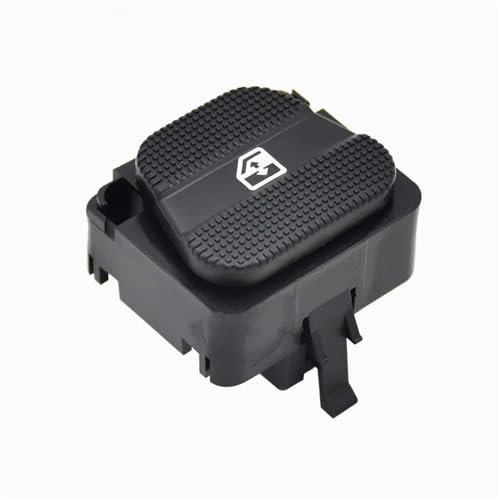 IPEVMLZ Interrupteur Commande Fenêtre Rétroéclairage Vert Lève-vitre Électrique pour VW pour Golf 1992 1993 1994 1995 1996 1997 1998 Interrupteur(6 Pins)