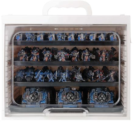 Jucoci Miniatura Caja de almacenamiento Miniatura Maletín de transporte