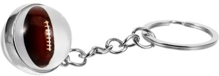 SKISUNO Porte-clé Sportif Forme De Ballon De Rugby Pendentif Créatif Et Portable Pour Décoration De Comme Souvenir Pour Amateurs De Sport Et Anniversaire