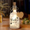 LED Flaschenlicht Glückslicht, Flaschenlichter mit Spruch, Beleuchtete Flasche Geschenk für frauen, Glückslicht Dekolicht für Geburtstag Hochzeit Weihnachten, Personalisiert Geburtstagsgeschenk