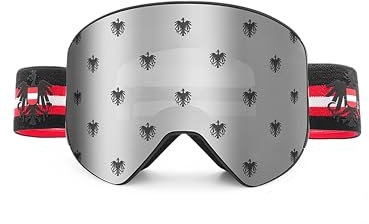 Hoamatkult Kult Österreich Skibrille - Silber