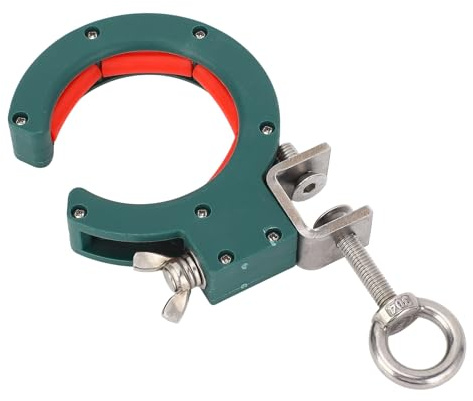 Focket Rouleau de Chemin de Câbles, Axe de Serrage Réglable, Filetage de Câble, Poulie de Traction de Fil pour Chantier de Construction, Rails Intérieurs, Rails Extérieurs et Coins,