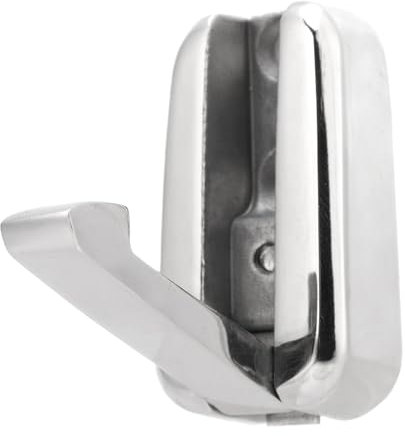 aqxreight Klappbare Kleiderhaken, 5,6 Kg Traglast, 2 X 2,9 Cm, Platzsparender Faltbarer Huthaken aus Edelstahl für Boot, Yacht, Wohnmobil, Faltbarer Jackenhaken
