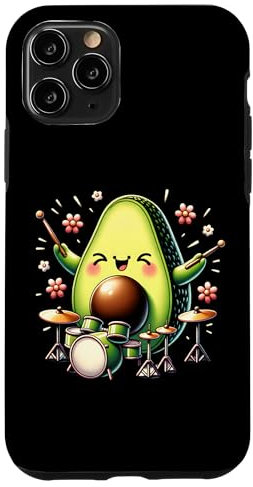 Avocado Alla Batteria Felice E Divertente Custodia per iPhone 11 Pro