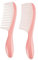 ERINGOGO 2pièces Peignes De Coiffure Large Et Dense Dents Peignes Doux Pour Salon Pour Types De Cheveux Voyage Et Usage Quotidien