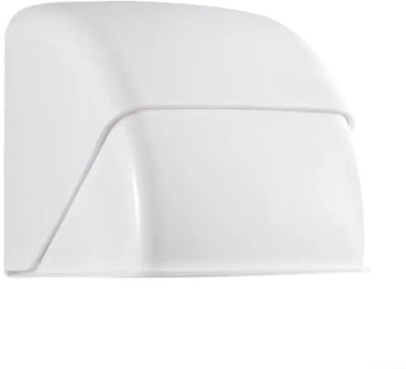 Fiable 86 Tipo Caja de enchufe impermeable al aire libre con cubierta protectora de lluvia hecha de material de PC de larga duración (blanco)