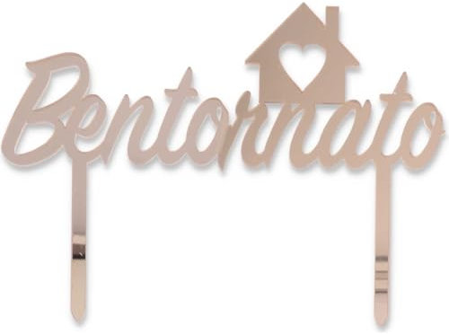 Cake Topper Willkommen zurück