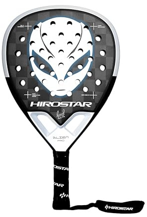 Hirostar Pala Padel Alien Pro 2025 | Raqueta Padel Con Forma de Diamante, 100% Carbono 24K, Balance Alto, Peso 365g - 380g