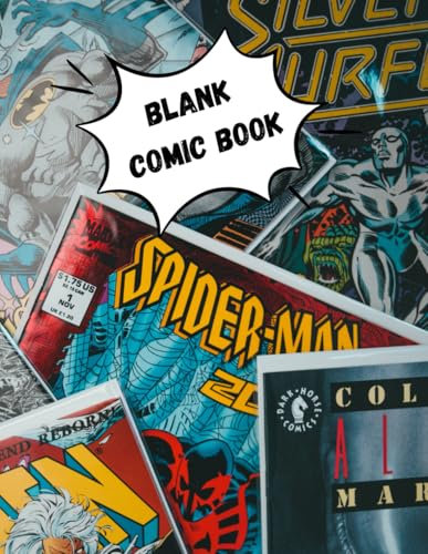 Blanck Comic Book: Create your own comic book