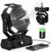Ventilador Nebulizador Portátil 20000mAh, con Tanque de 300 ml, Oscilación 45°-90°, Rotación 270°, Luz LED, Temporizador, para Camping, Exterior, Escritorio y Viajes