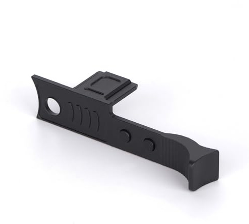YUULNMOP Metal Thumbs Up Grip Compatible with Leica Q3 Q2 Digital Camera,Hot Shoe Mount Thumb Support,Thumb Grip Enhance Grip Comfort & Stability for One-Handed Operation (Black)