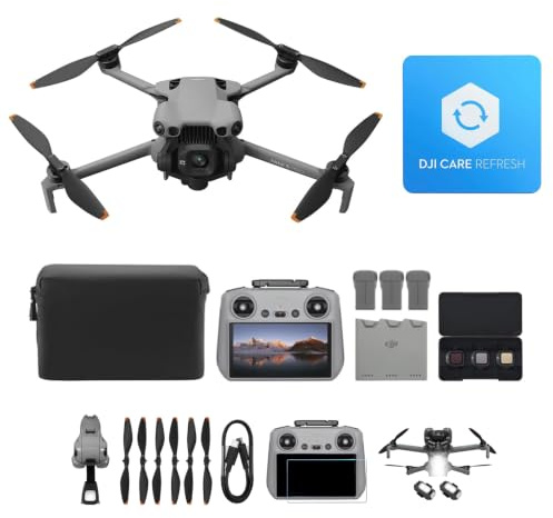DJI Mini 5 Pro Combo Fly More con DJI RC 2 e DJI Care di 1 anno, drone 4K per principianti, CMOS da 1 pollice, rilevamento degli ostacoli, ActiveTrack 360°, C0 (Protective case + Flim + 2 Lights)