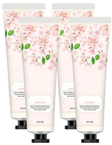 Handcreme, Hand Cream, Mit Glycerin, Handcreme für sehr Trockene Hände, Feuchtigkeitsspendende, Tägliche Pflege für Weiche Hande & Haut, Nicht Fettend, Damen Skincare, 30g Reisegröße