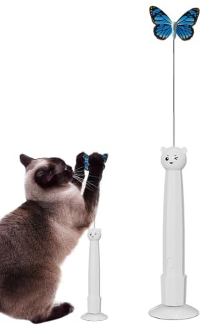 Baoqifong de para Gatos Recargable | teaser de gatos con activación táctil Diario En Casa Interiores Apartamento Dormitorio Balcones Entrada Y Viaje
