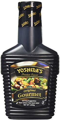 Yoshidas Gourmet Sauce 1360g Bottle, Brown