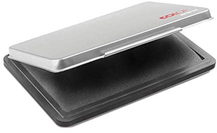 COLOP Stempel-Kissen Micro M2 mit Metallgehäuse, 70 x 110 mm, schwarz