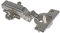 HKB ® Eckscharnier, Topfscharnier 125° für Eckschränke und vorliegende Türen, Korpuswinkel -45°, ø 35 mm, Kröpfung 10 mm, Stahl vernickelt, 1 Stück, Hersteller Hettich, Artikel-Nr. 9125530