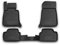 OMAC Gummimatten Fußmatten kompatibel mit BMW 1er E87 5tür 2004-2011 TPE Matten Schwarz 4X