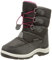 Playshoes Winter-Bootie für Kinder, gefütterte Kinder-Schneestiefel zum Schnüren, mit kontrastfarbigen Bändel
