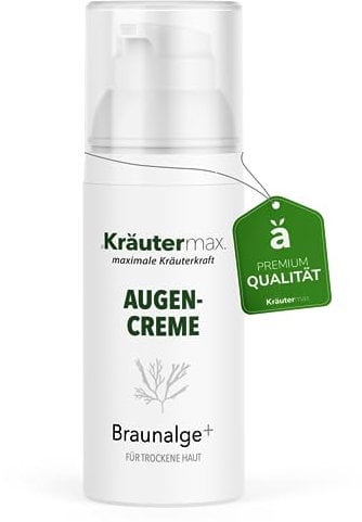 Braunalgen Extrakt Augencreme Koffein Augen Creme mit Aloe Vera Gel 1 x 30 ml