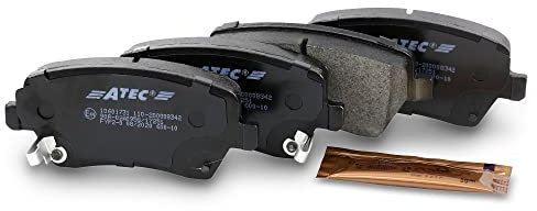 BESTPRICE Bremsbelagsatz Vorderachse, Bremsbeläge Bremsklötze vorne, Kompatibel mit NISSAN MICRA 4 (K13K), MICRA 5 (K14), NOTE (E12); OPEL AGILA (B) (H08); SUZUKI SPLASH (EX), SWIFT 3 (MZ, EZ)