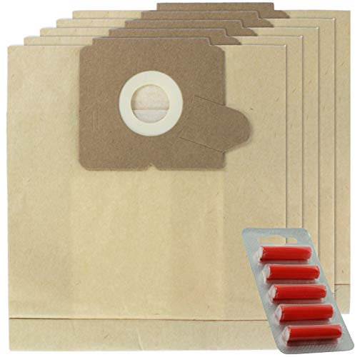 SPARES2GO E53 E53N U53 Dust Bags for Zanussi PowerPlus ZAN4402 Vacuum Cleaner (Pack of 5 + Fresheners)