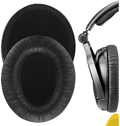 Geekria Ersatz-Ohrpolster für Kopfhörer PXC350, HD380, PC350, PC350 SE, PXE350, HME95, HMEC250, HD380 PRO, Ohrpolster, Earpads Repalcement (Schwarz)