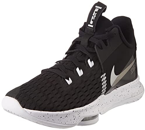 Nike Lebron Witness 5, Basketballschuhe für Herren, Summit White University Gold White Wheat, 45.5 EU