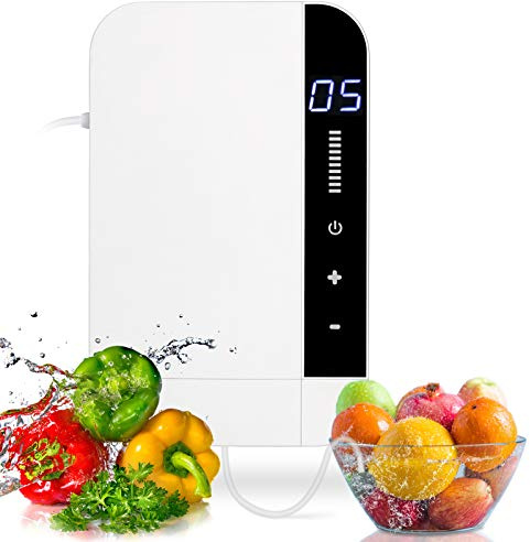 Home Care Wholesale Ozongenerator, 2021 Tragbare Digitale Mehrzweck-Ozongenerator-Reinigungsmaschine mit Timer für Wasser, Gemüse, Obst, Fleisch - 600 mg/h