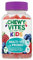 Chewy Vites Kids Multi-Vit + Probio, 60 Kids Vitamins Gummies, 11 Essential Nutrients, Probiotics for Children, 2 Months Supply, Real Fruit Juice, Vegan, Age 3 +, Blueberry and Raspberry Flavour
