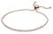Pandora Timeless 14k Rose gold-plated Sparkling Slider Tennis bracelet with clear cubic zirconia, 2