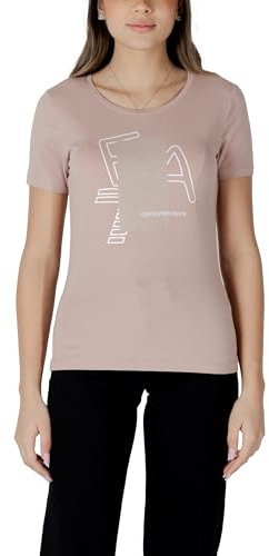 EA7 T-Shirt Maniche Corte 7W000187 AF10373 Rosa Cipria - 159753000259_XS